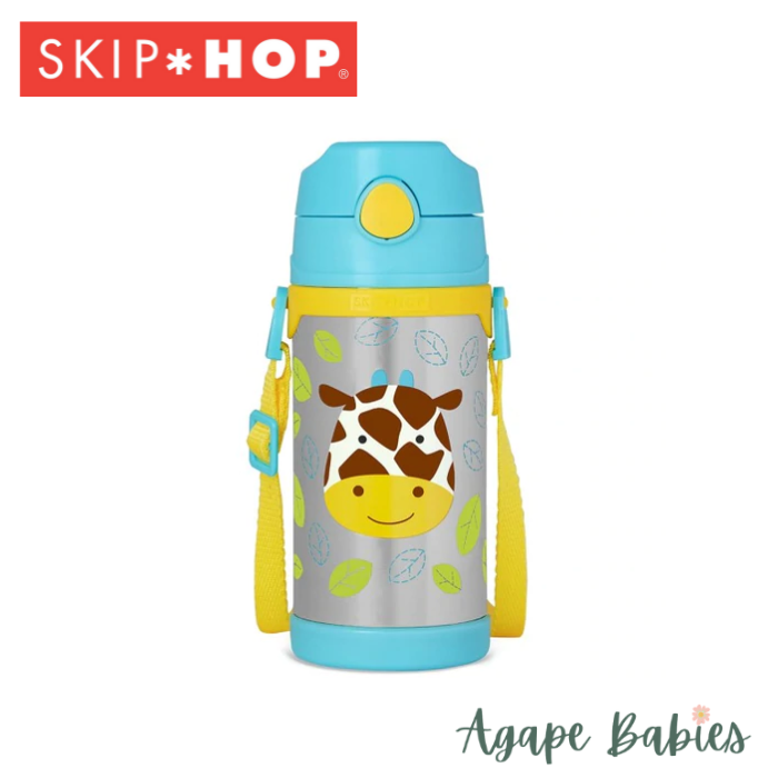 Skip Hop Zoo Insulated Stainless Steel Bottle 360ml - Giraffe