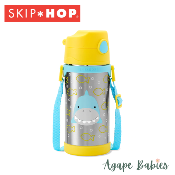 Skip Hop Zoo Insulated Stainless Steel Bottle 360ml - Shark