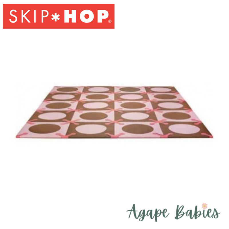 Skip Hop Playspot Interlocking Foam Tiles (20 Tiles, 30 Connectors) - 4 Designs