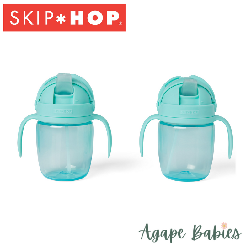Skip Hop Sippy Cup Set - 2 Tone Teal