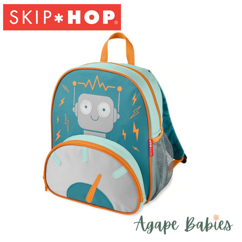 Skip Hop Spark Style Little Kid Backpack - Robot