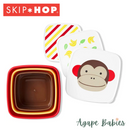 Skip Hop Zoo Snack Box Set- Monkey
