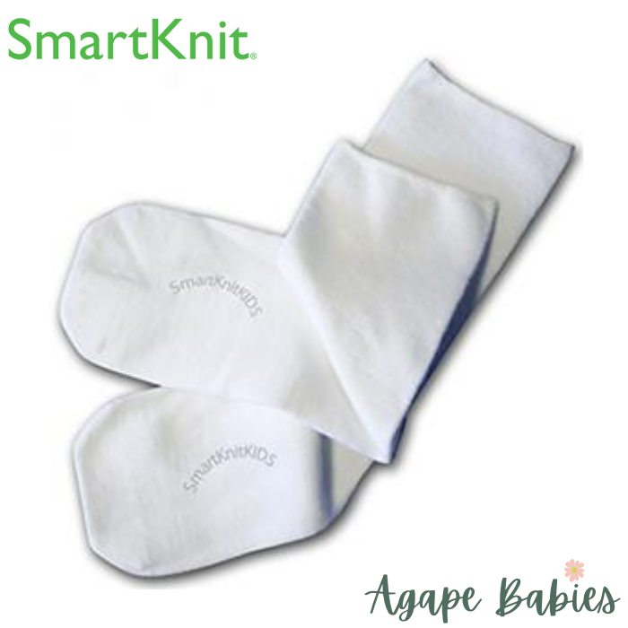 SmartKnitKids Seamless Socks White