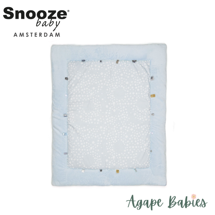 Snoozebaby Cheerful Playing Playmat - Cloudy Blue