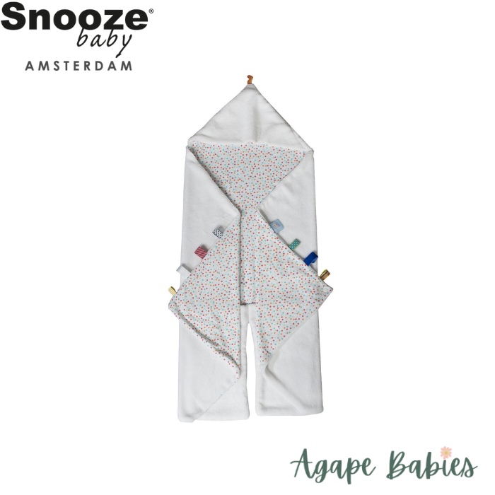 Snoozebaby Trendy Wrapping Wrap Blanket - Confetti White