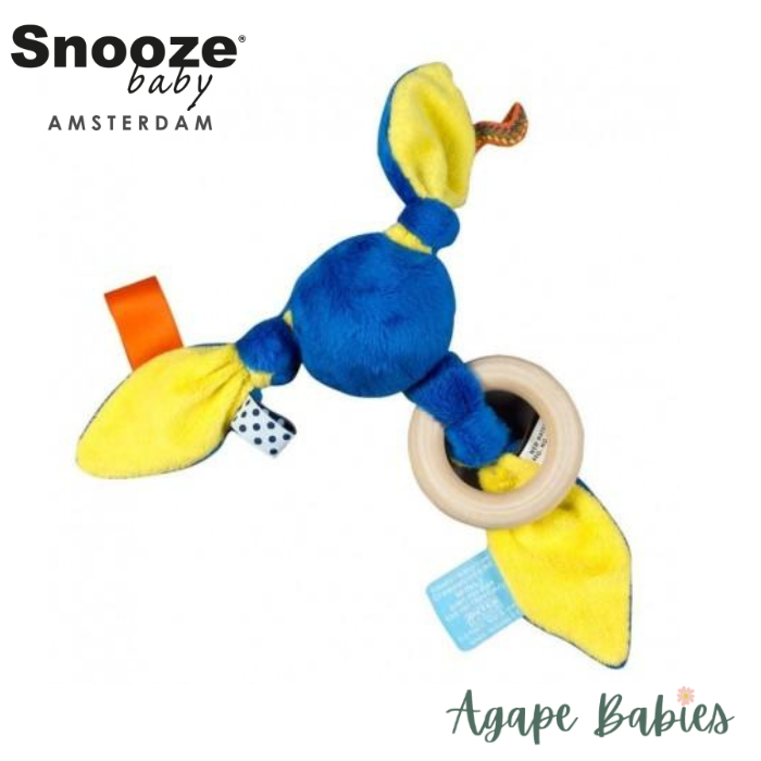Snoozebaby - Rattle - True Blue