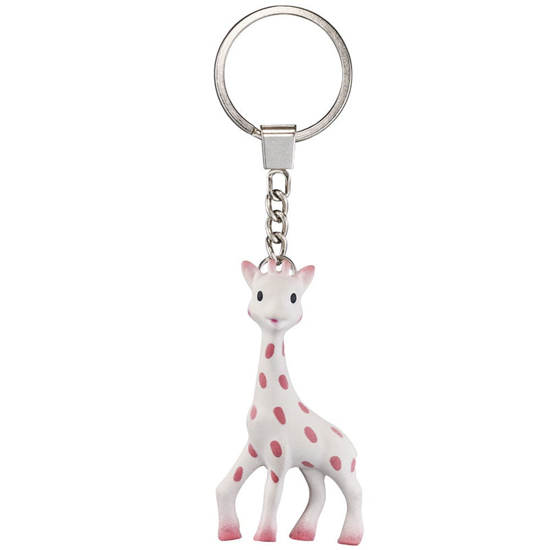 [2-Pack] Sophie la girafe Pink Keychain