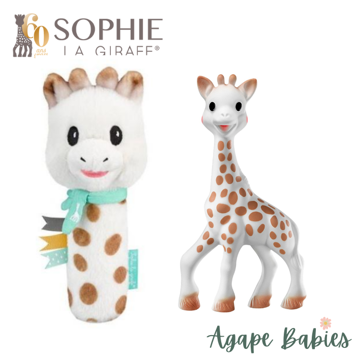Sophie la girafe Sophiesticated Pouet Rattle Set