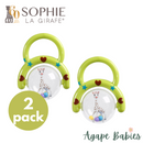 Sophie la girafe Hand Rattle (Pack of 2)
