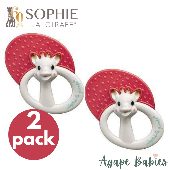 Sophie La Girafe Teething Rattle (Pack Of 2)
