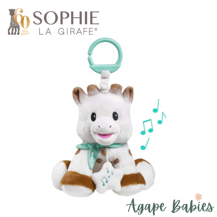 Sophie La Girafe Plush Toy With Musical Box - 20cm