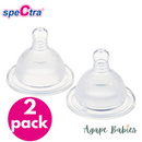 Spectra Wide Neck Teat Pack of 2 - L