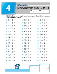 Kumon Speed & Accuracy Math Workbook - Division