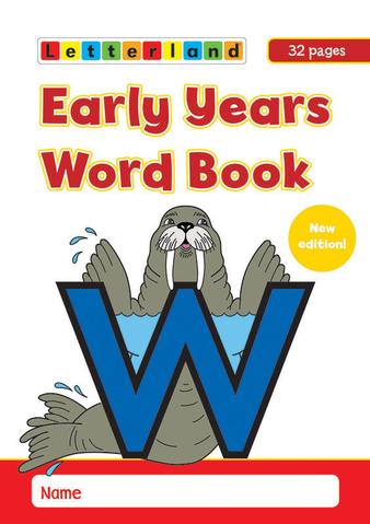 Letterland Early Years Word Book (Pack of 10)