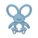 [ 2 Pack ] Dr Brown's Bunny Long Limbed Silicone Teether (Blue)
