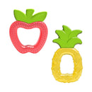 [Pack Of 2] Dr Brown's Aquacool Water-Filled Teether (Pineapple & Aapple), 2-Pack