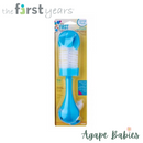 THE FIRST YEARS Double Sponge Bottle Brush Blue