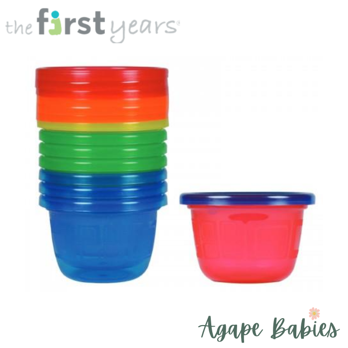 THE FIRST YEARS Take & Toss 4.5oz Snack Cups 6pk