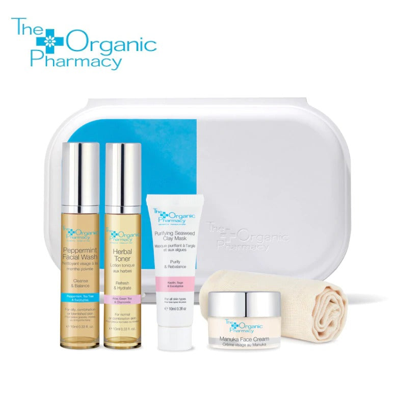 The Organic Pharmacy Clear Skincare Kit