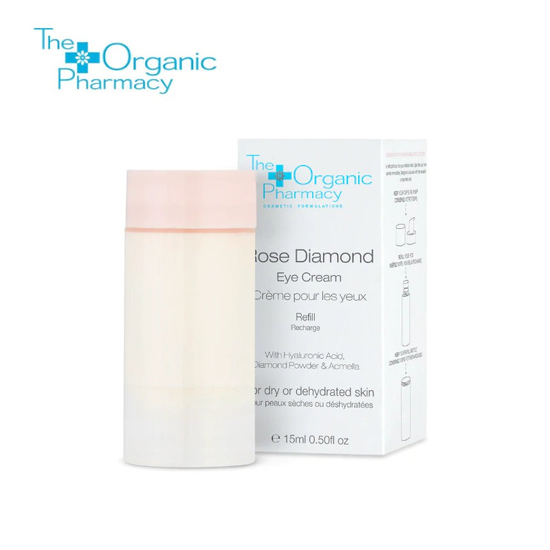 The Organic Pharmacy Rose Diamond Eye Cream Refill 15ml