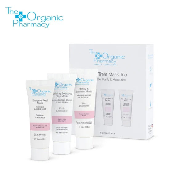 The Organic Pharmacy Skin Treat Mask Trio 10ml