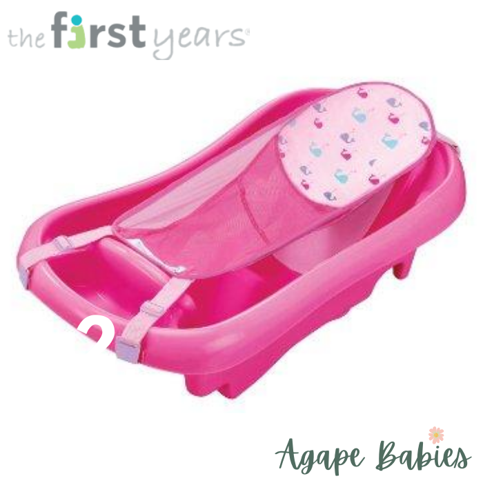 The First Years Delux Newborn To Toddler Tub - Pink
