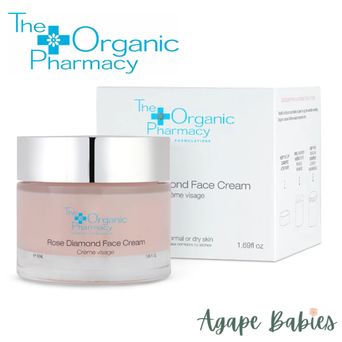 The Organic Pharmacy Rose Diamond Face Cream 50ml