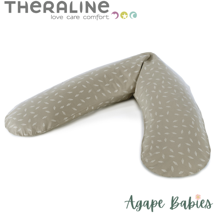 Theraline The Original Pillow incl. Cover - Dancing Leaves Taupe