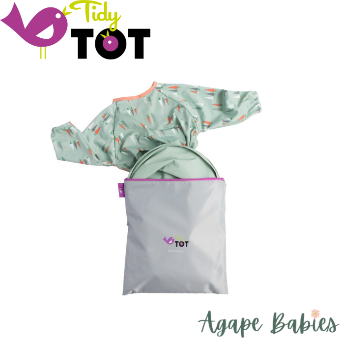 Tidy Tot Bib & Tray Kit - Sage Green