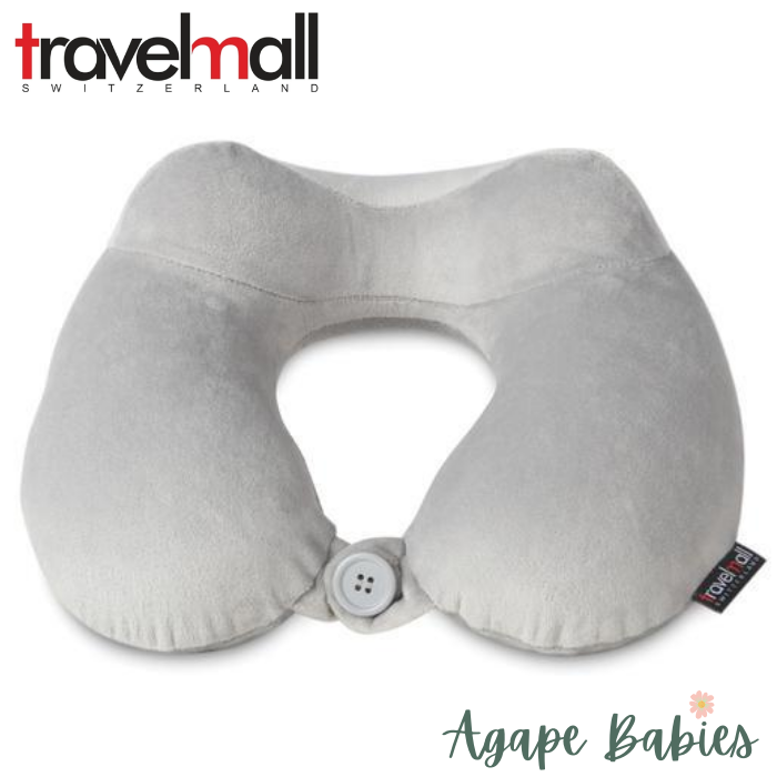 TravelMall 3D Nursing Memory Foam Pillow (Grey)
