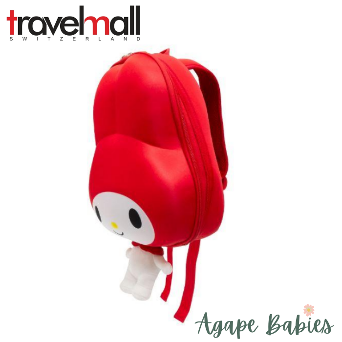 Travelmall Hello Kitty Ridaz 3D Kid's Backpack - Red Edition