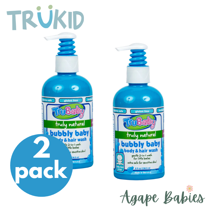 [Bundle Of 2] TruKid Bubbly Body Wash, 236.5 ml