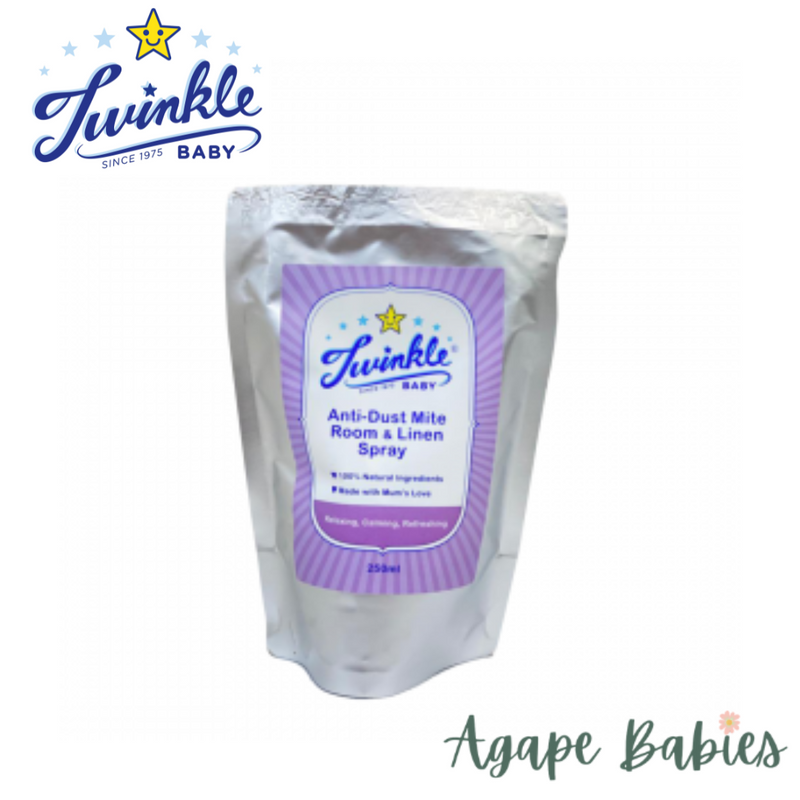 Twinkle Baby Anti Dust Mite Room & Linen Refill (250ml) Exp: 11/25