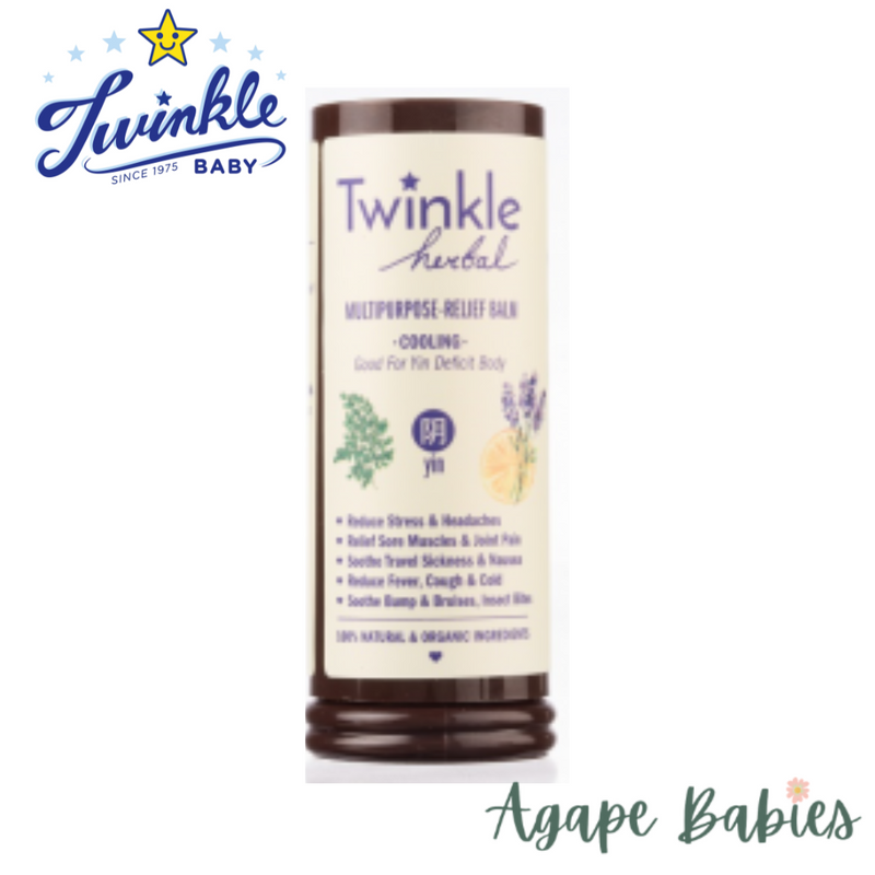 Twinkle Baby Herbal Multi Purpose Relief Balm (YIN) - 12g Exp: 06/25
