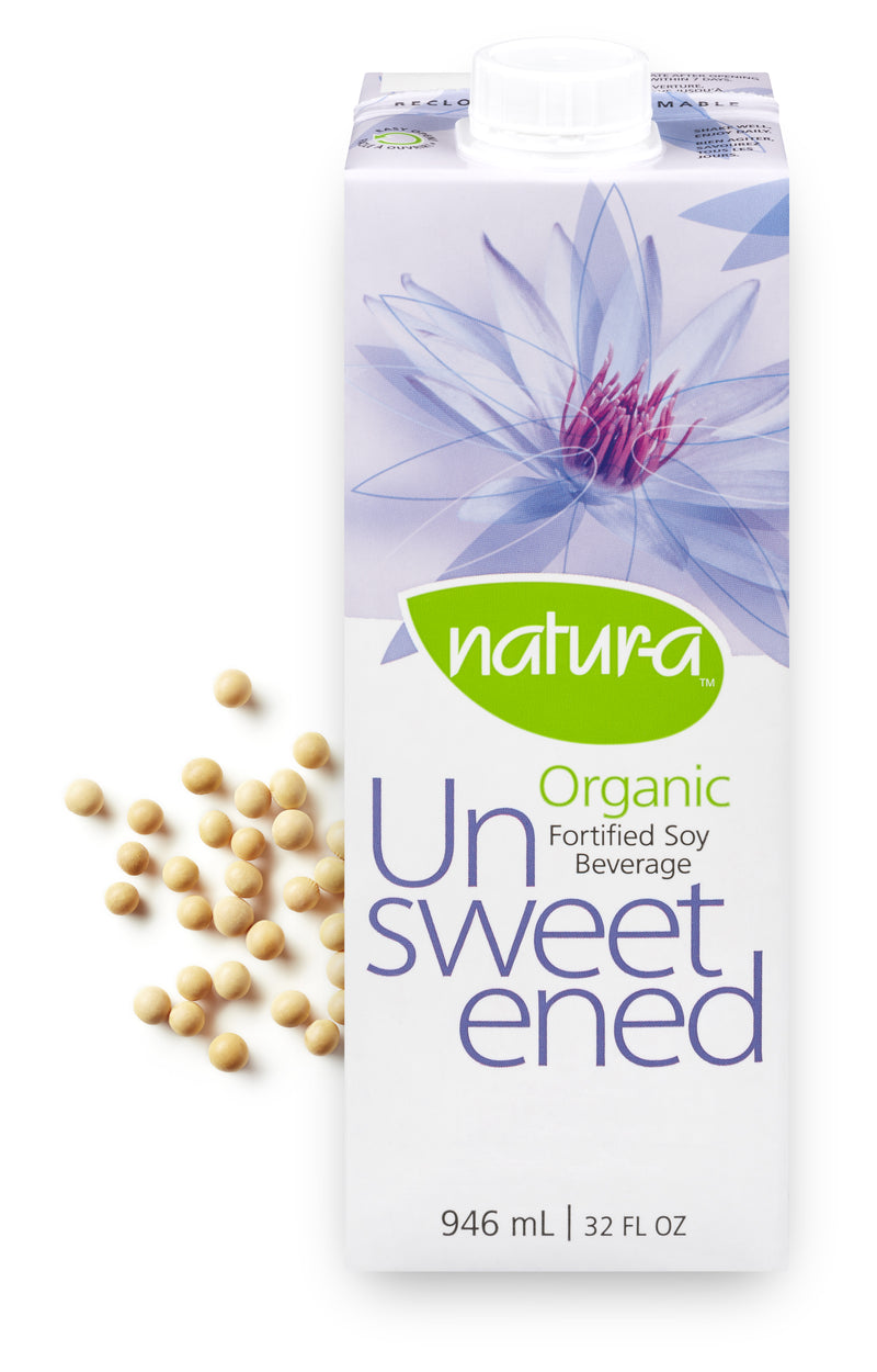 Natur-a Enriched Soy Beverage - Unsweetened (Organic) 946 ml ( Bundle Of 12 Packs ) Exp: 08/24
