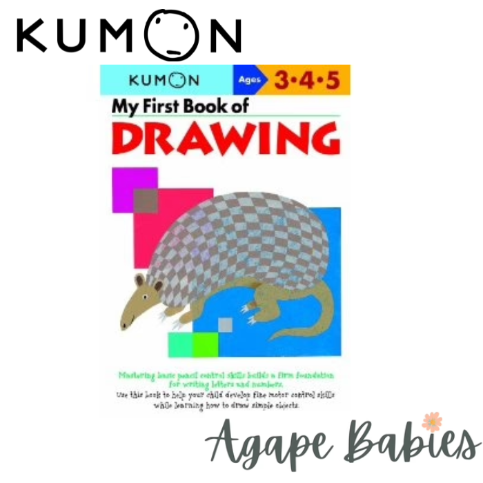 Kumon My First Book of Drawing (3-5 Years)