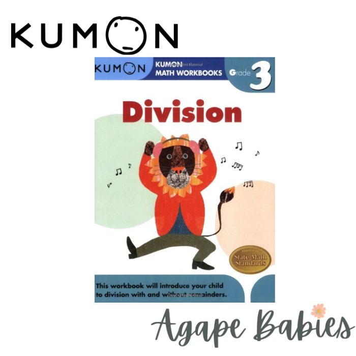 Kumon Grade 3 Maths Workbook: Division