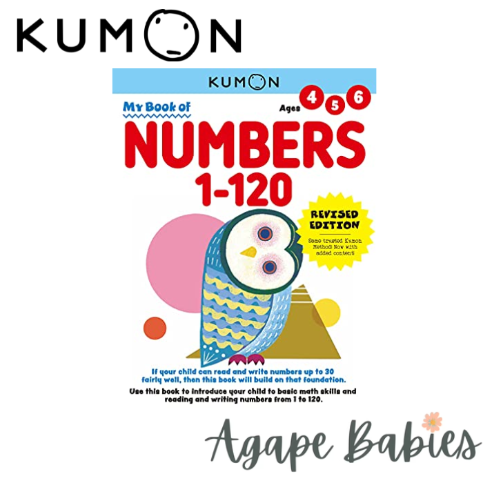 Kumon My Book of Numbers 1-120 (Revised Ed)