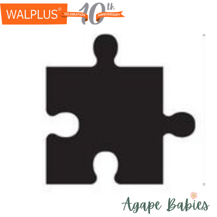 Walplus Chalkboard Puzzle Sticker 27 X 27 Cm