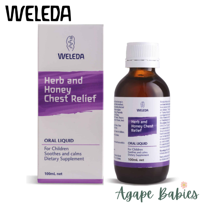Weleda Herb and Honey Chest Relief, 100ml (for Children) Exp: 02/25