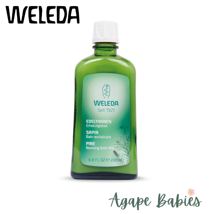 Weleda Pine Reviving Bath Milk, 200ml