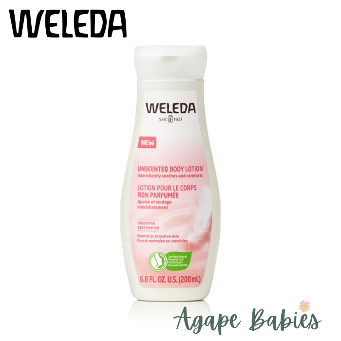 Weleda Sensitive Body Lotion (Fragrance-Free), 200ml