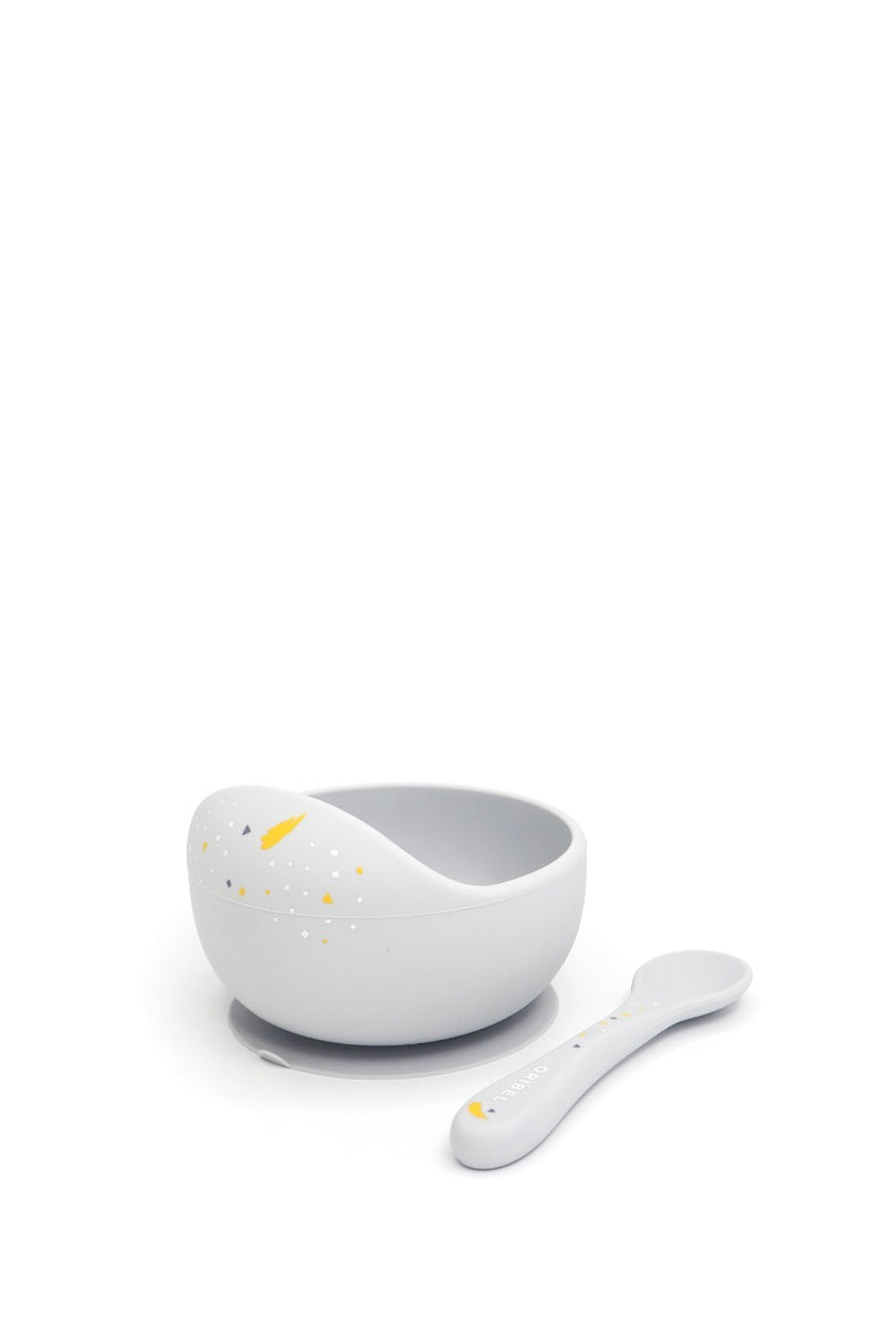 Oribel Cocoon Z Serveware - Spoon & Bowl - Grey