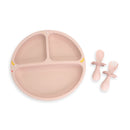 Oribel Cocoon Z Serveware - Fork, Spoon & Plate - Pink