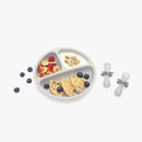 Oribel Cocoon Z Serveware - Fork, Spoon & Plate - Grey