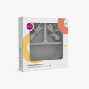 Oribel Cocoon Z Serveware - Fork, Spoon & Plate - Grey