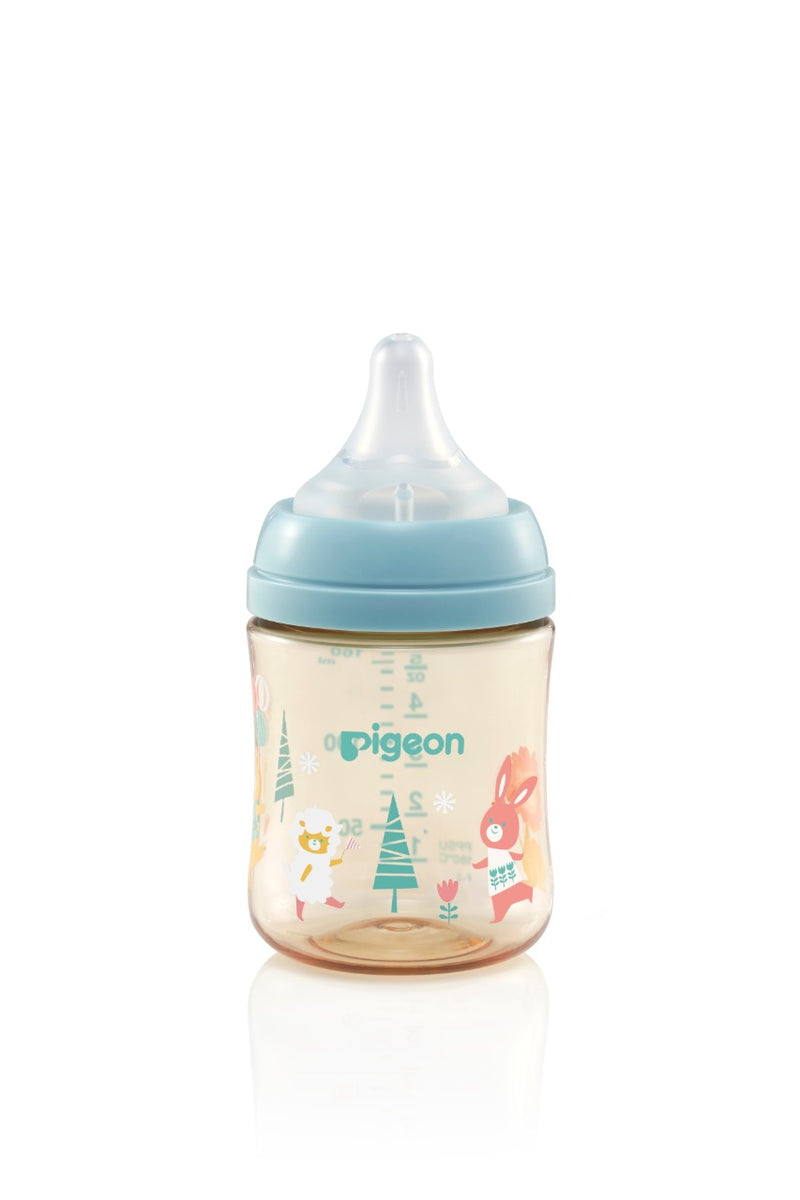 Pigeon Softouch 3 Nursing Wide Neck Bottle PPSU 160ml - Animal