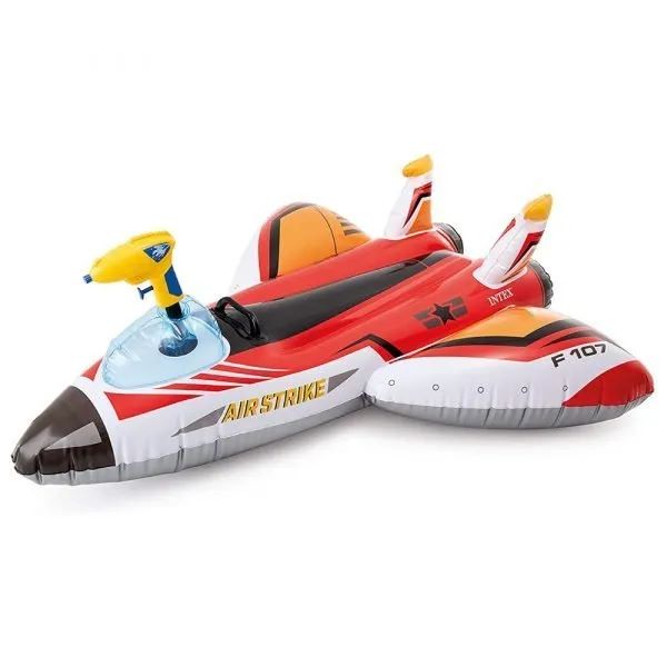 INTEX Water Gun Plane Ride-on - Red