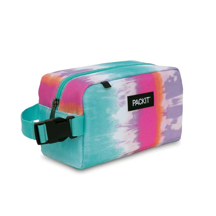 PackIt Freezable Snack Box Bag-Tie Dye Sorbet (New)