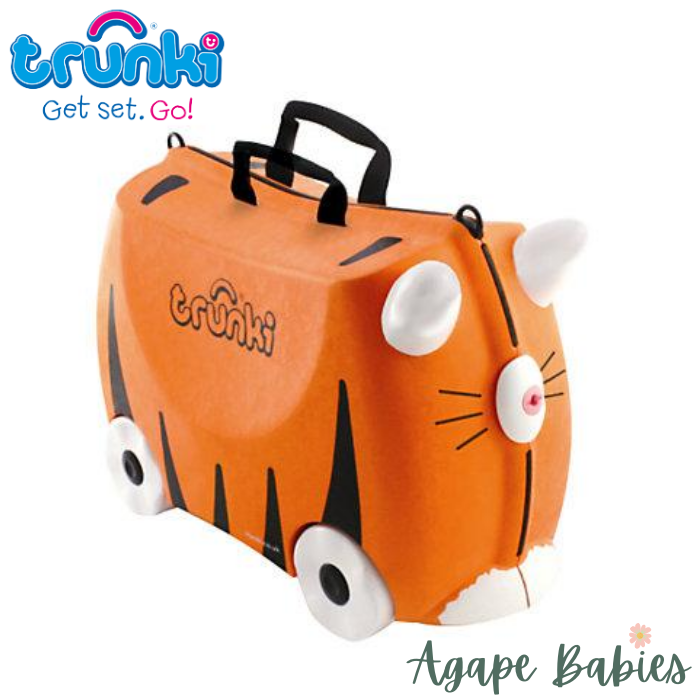 Trunki Luggage - Tipu Tiger  (With 5 years Warranty)